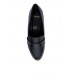 Black Smart Slip-Ons
